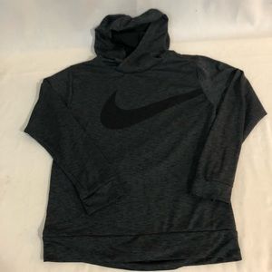 Boys M 10/12 NIKE Hooded Dri-Fit Athletic Shirt